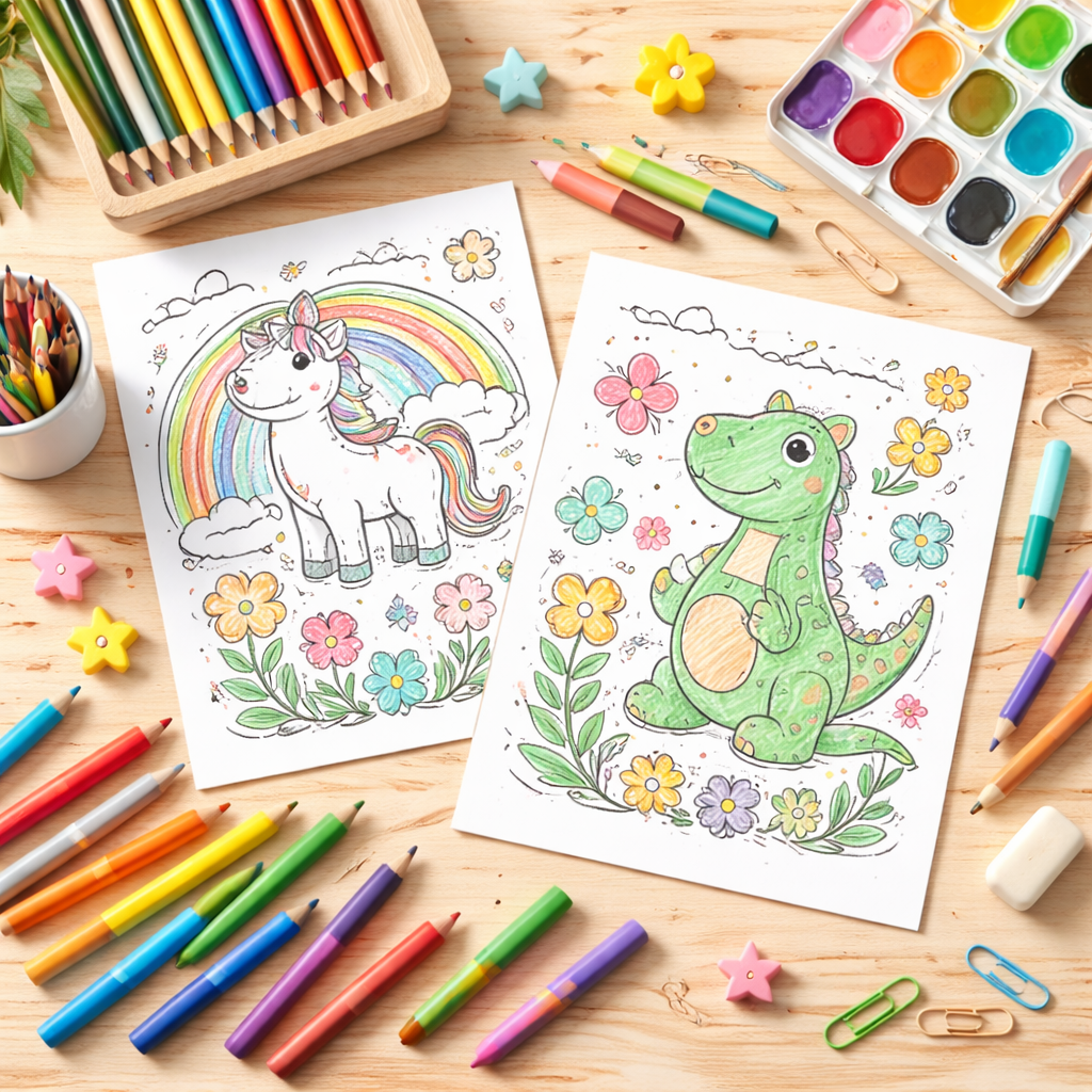 actividad educativa para colorear