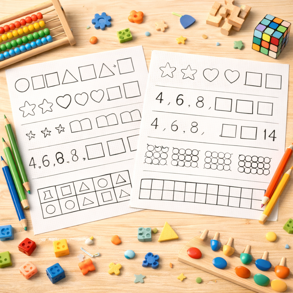 Pensamiento y Logica Visual > Patrones y Secuencias