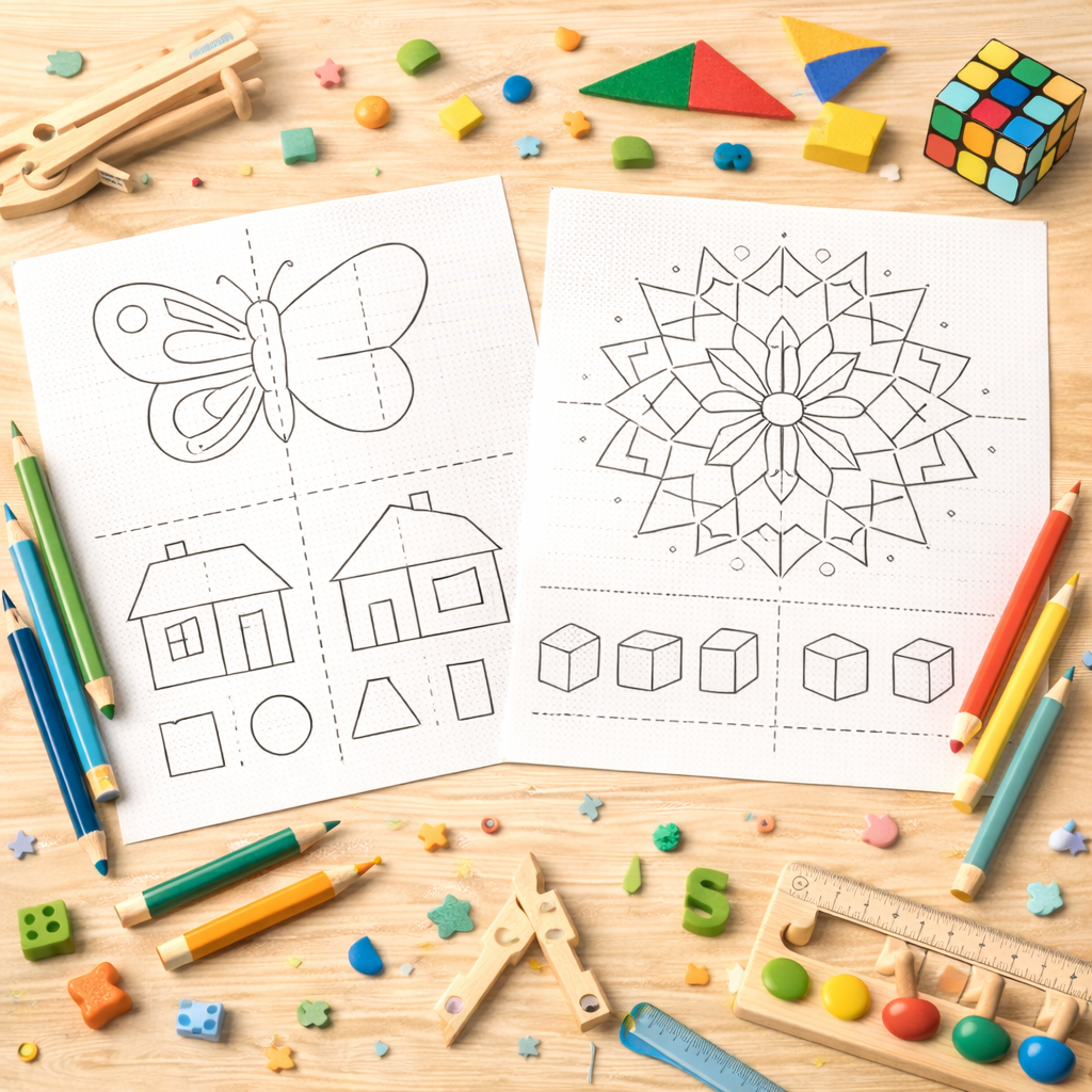 Pensamiento y Logica Visual > Simetria y Geometria