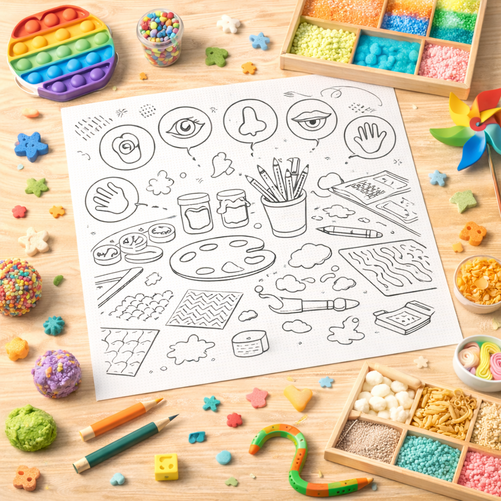 Exploracion Sensorial y Creatividad