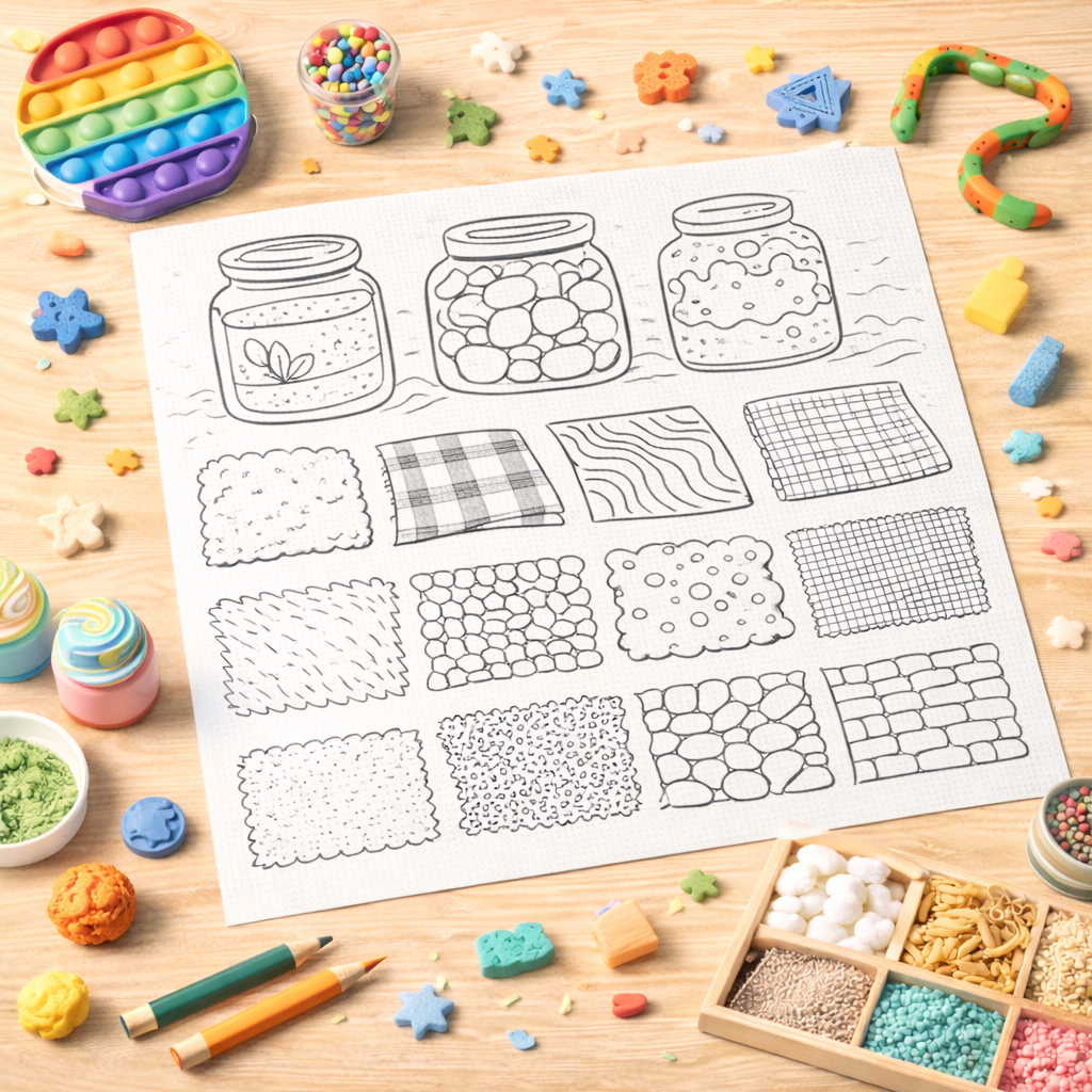 Exploracion Sensorial y Creatividad > Texturas y Materiales