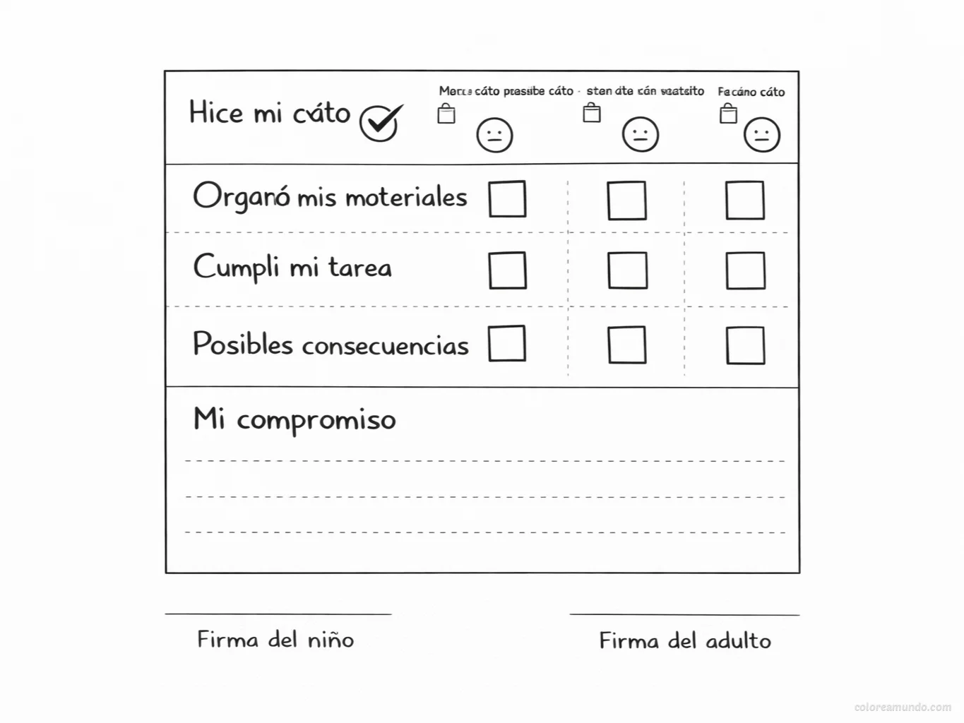 Autoevaluacion diaria de autonomia