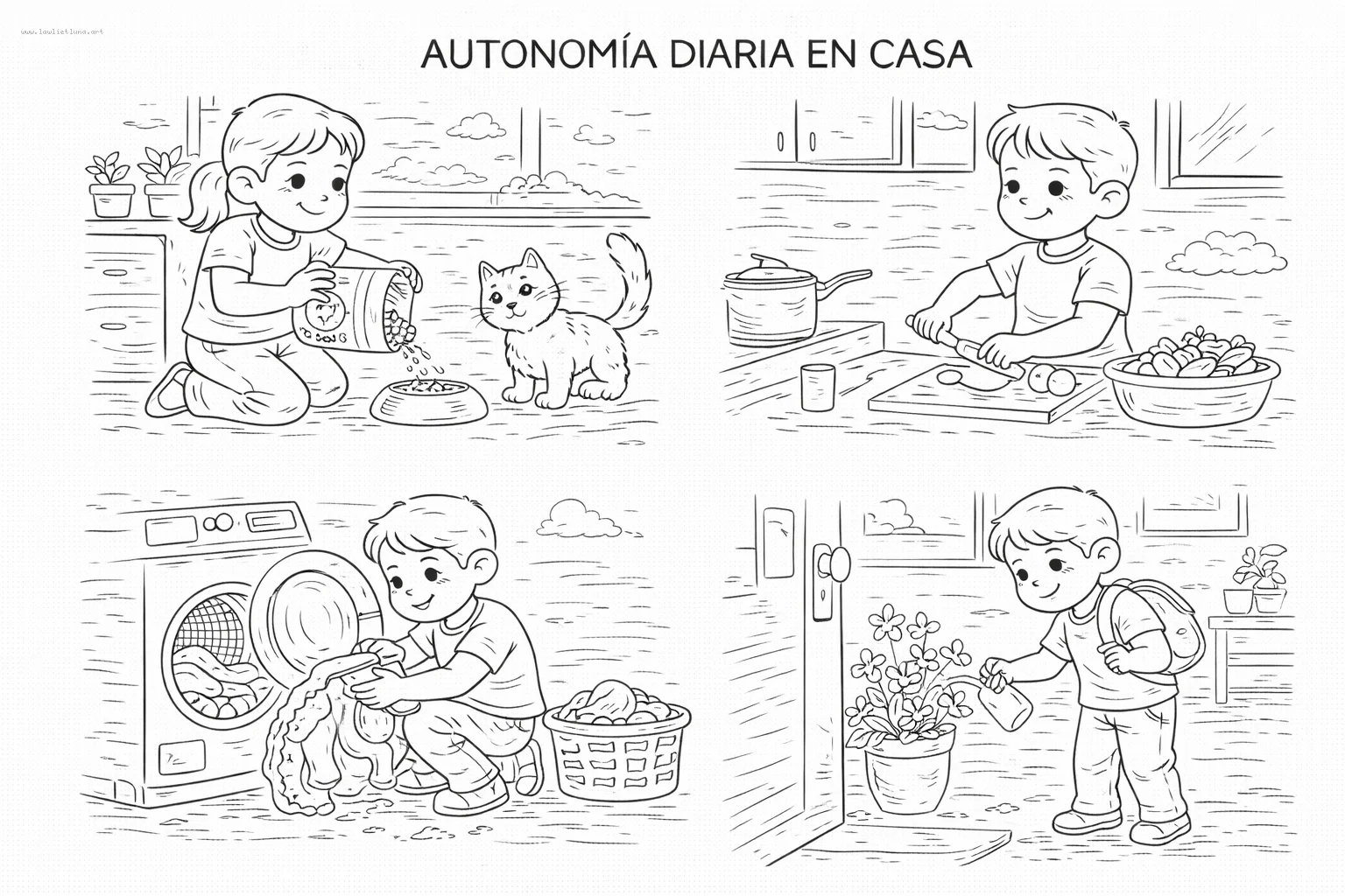 autonomia diaria en casa