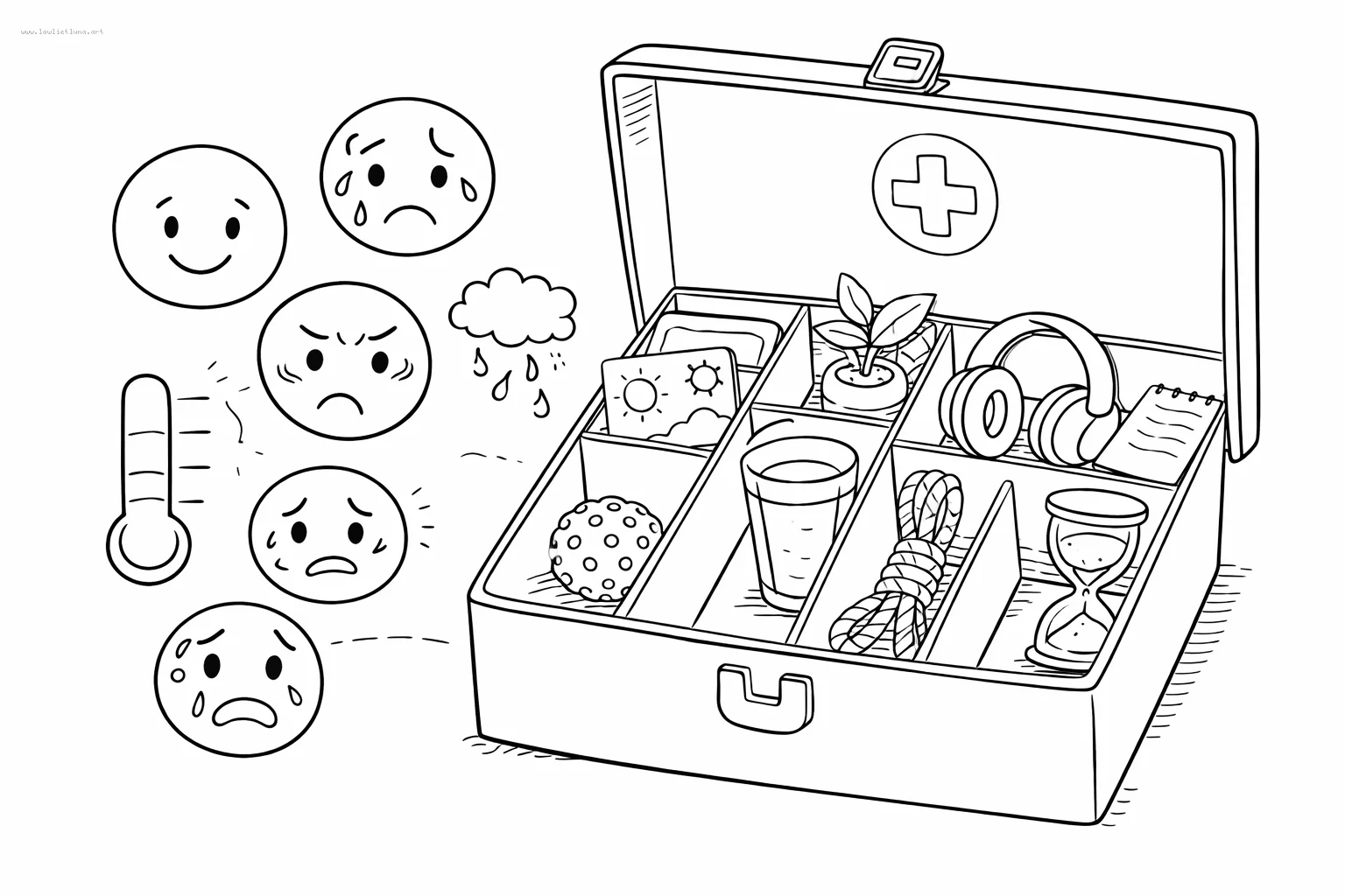 Botiquin de calma para el aula