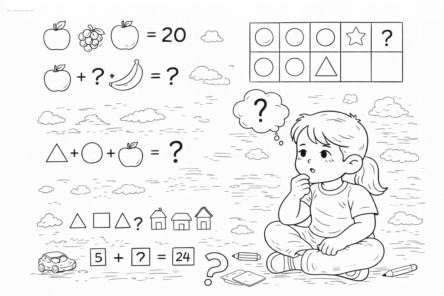 pensamiento logico con retos simples