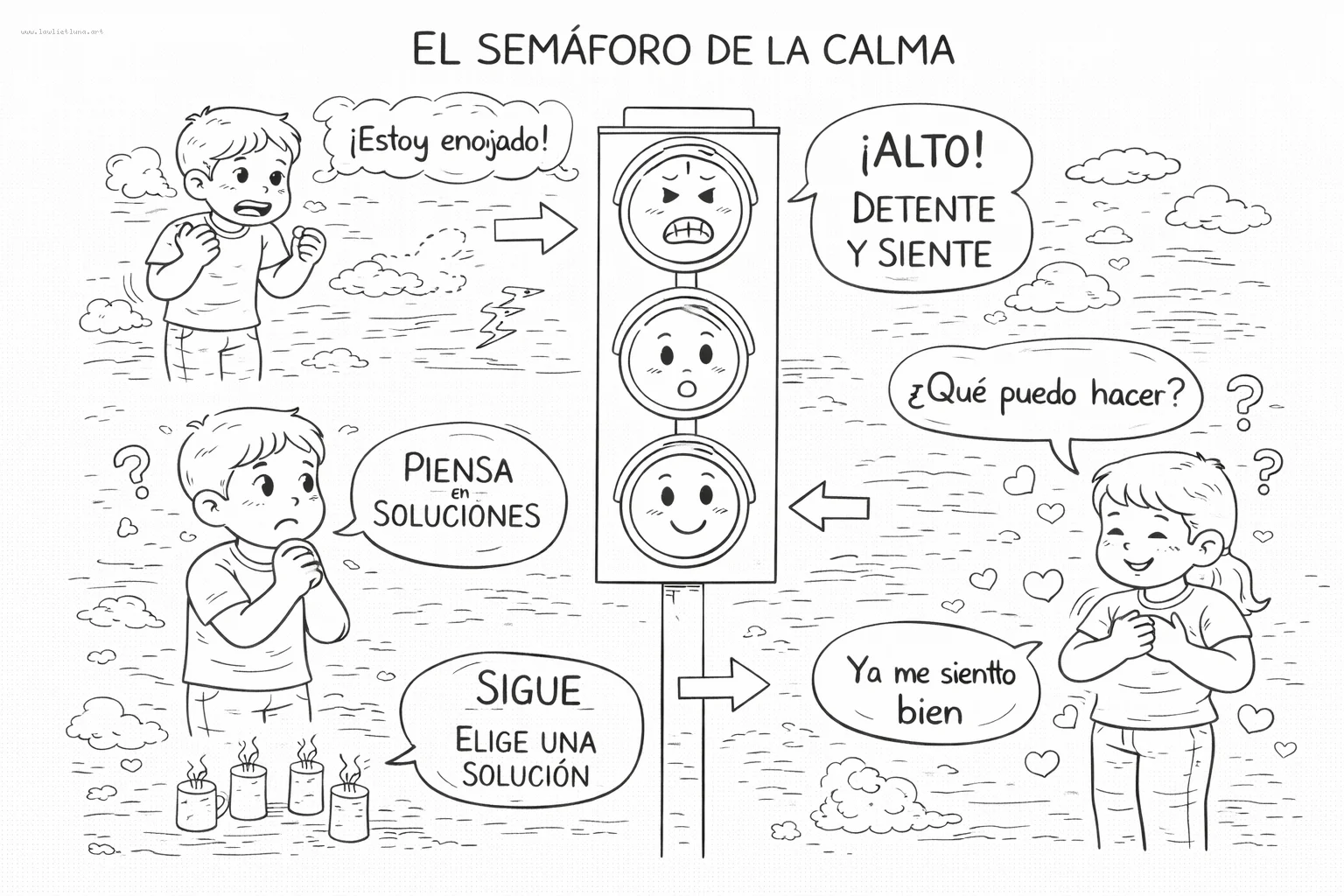 El semaforo de la calma