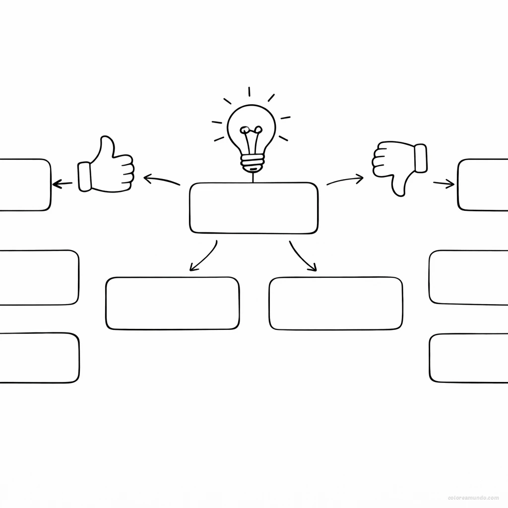 Mapa visual de argumentos: sostengo mi postura