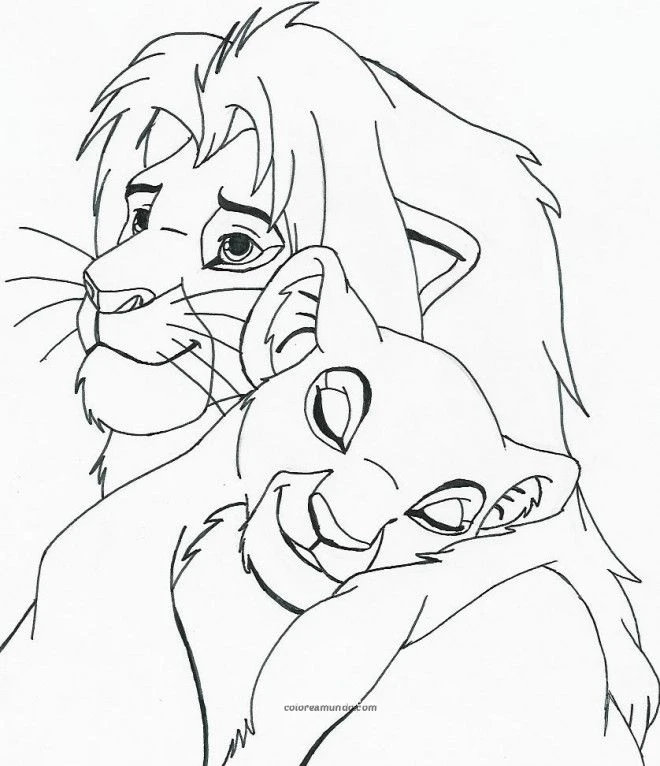 Dibujo para colorear