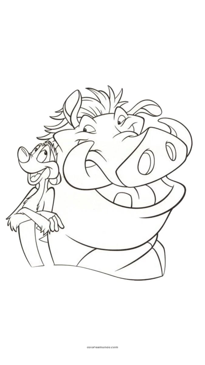 Dibujo para colorear