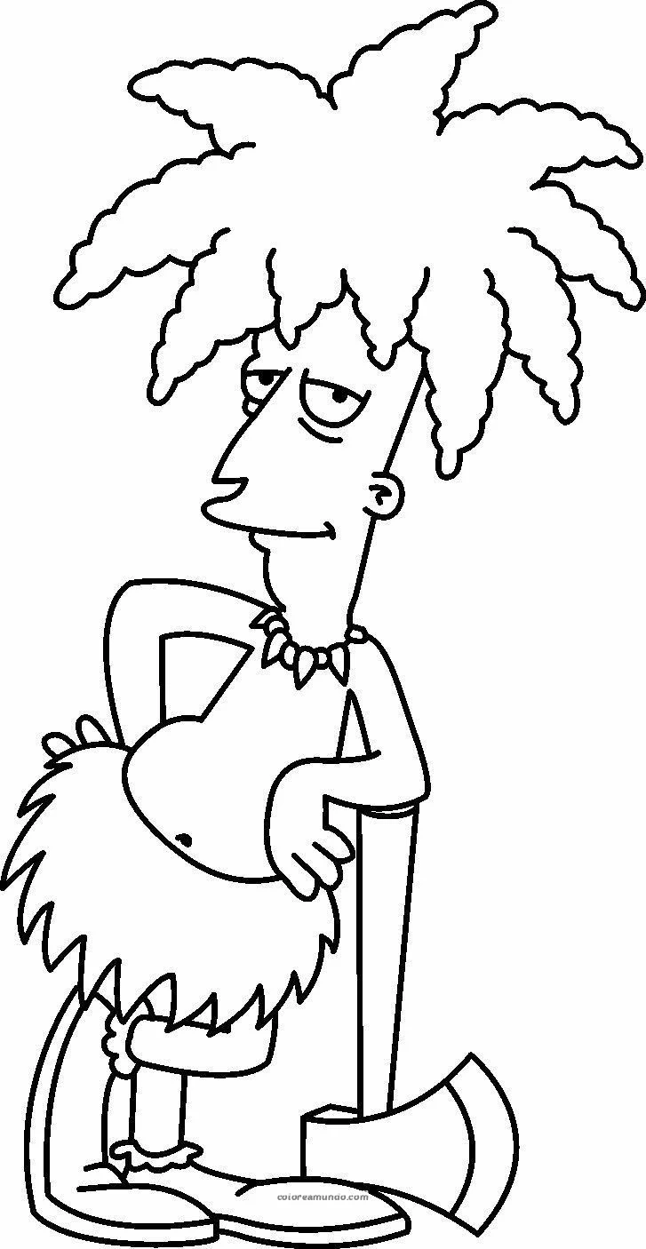 Dibujo para colorear