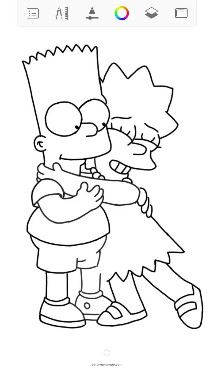 Dibujo para colorear