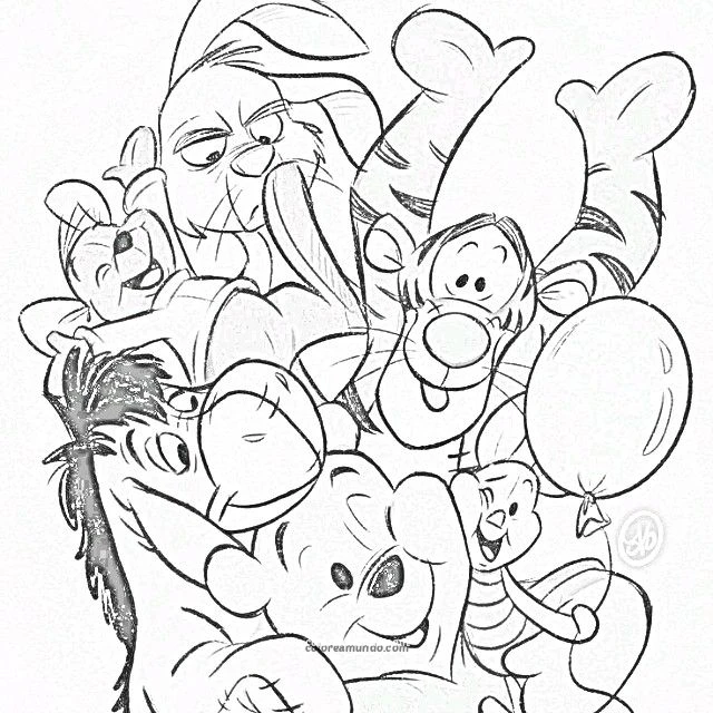Dibujo para colorear