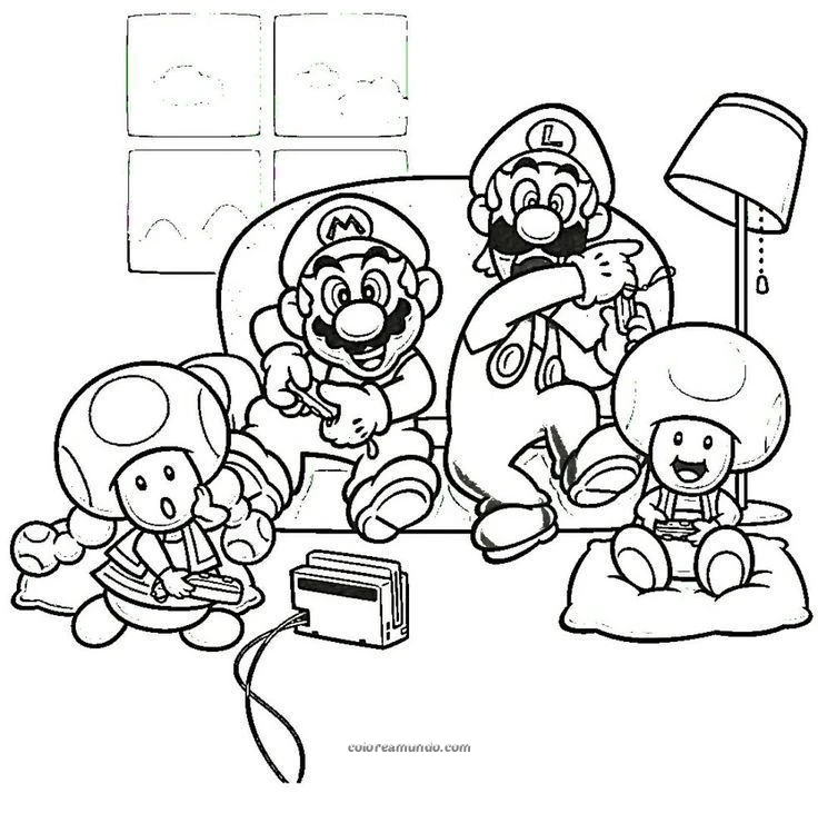 Dibujo para colorear