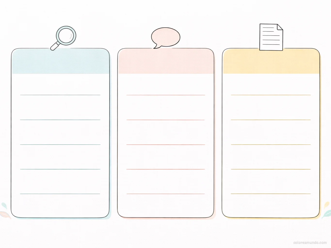 Tabla hecho, opinion y evidencia