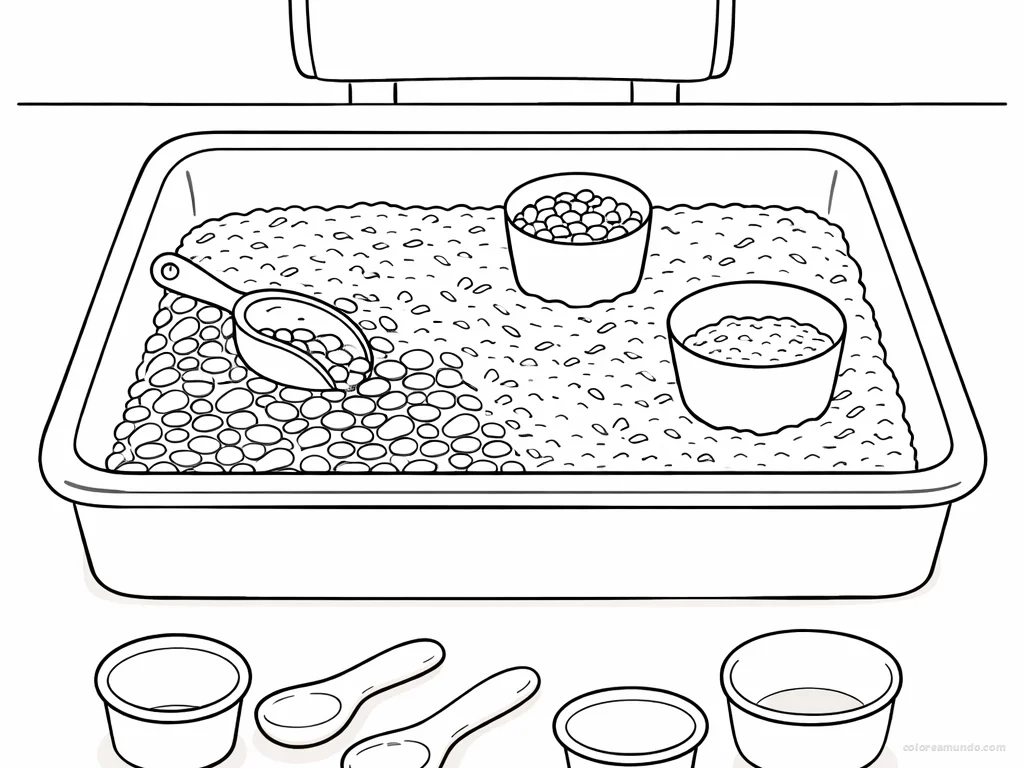 Guia visual del mini laboratorio sensorial en casa